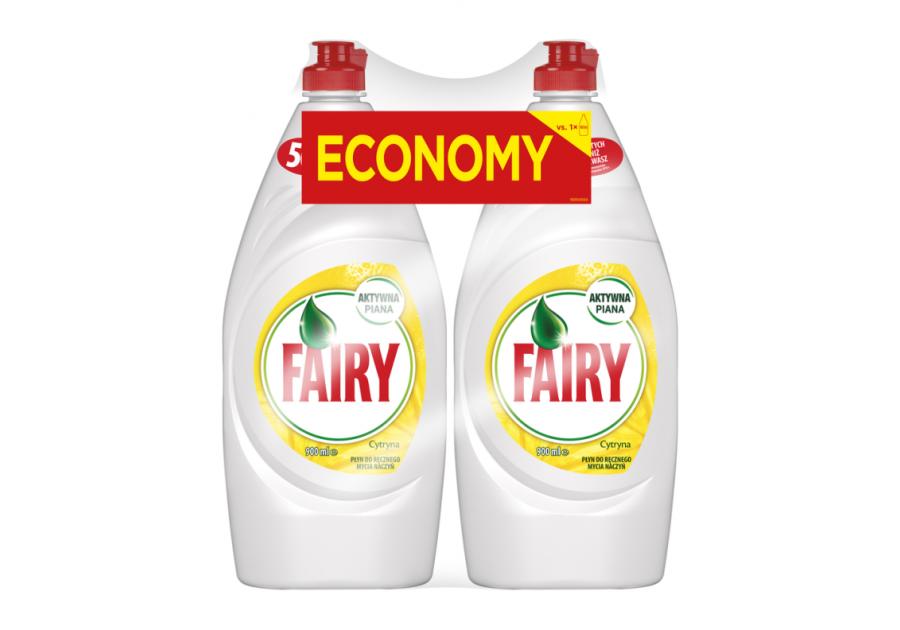 Zdjęcie: Płyn do mycia naczyń 2x900 ml cytrynowy FAIRY DUOPACK