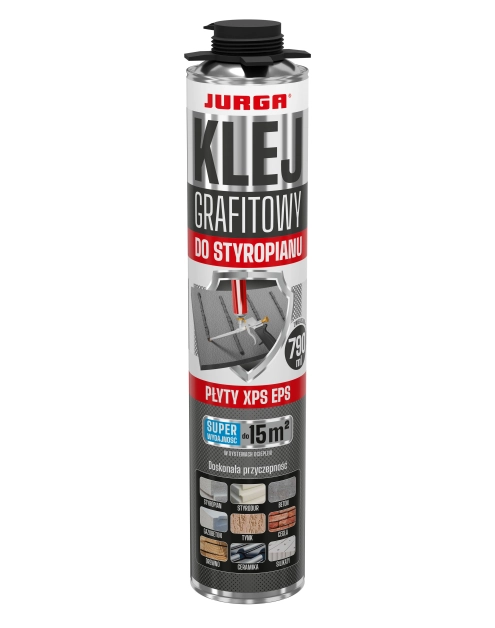 Zdjęcie: Klej grafitowy do styropianu JURGA