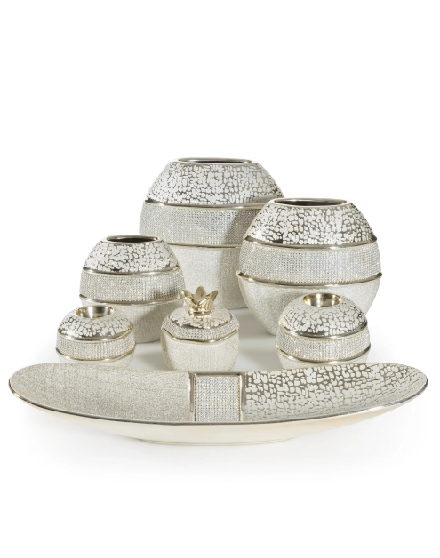 Zdjęcie: Świecznik Megi 12x12x10 cm EUROFIRANY