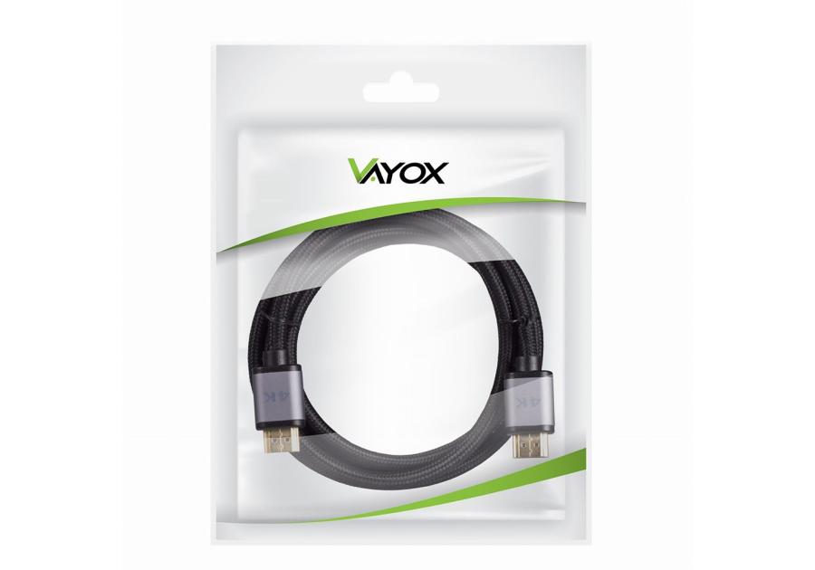 Zdjęcie: Kabel HDMI - HDMI Slim 2.0 4K 5 m VA0009-5 VAYOX