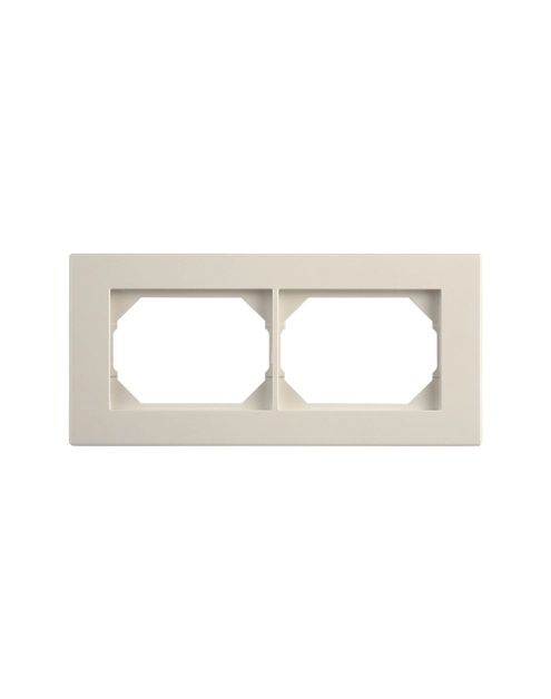 Zdjęcie: Ramka podwójna biała VILMA