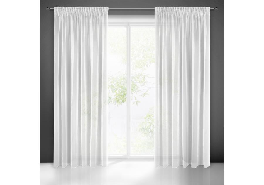 Zdjęcie: Firana gotowa Eselna taśmie 135x270 cm biały EUROFIRANY