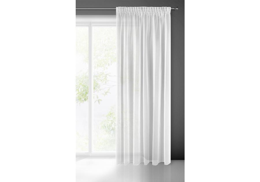 Zdjęcie: Firana gotowa Eselna taśmie 135x270 cm biały EUROFIRANY