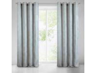 Zdjęcie: Zasłona gotowa Ibbie 140x250 cm stalowy EUROFIRANY