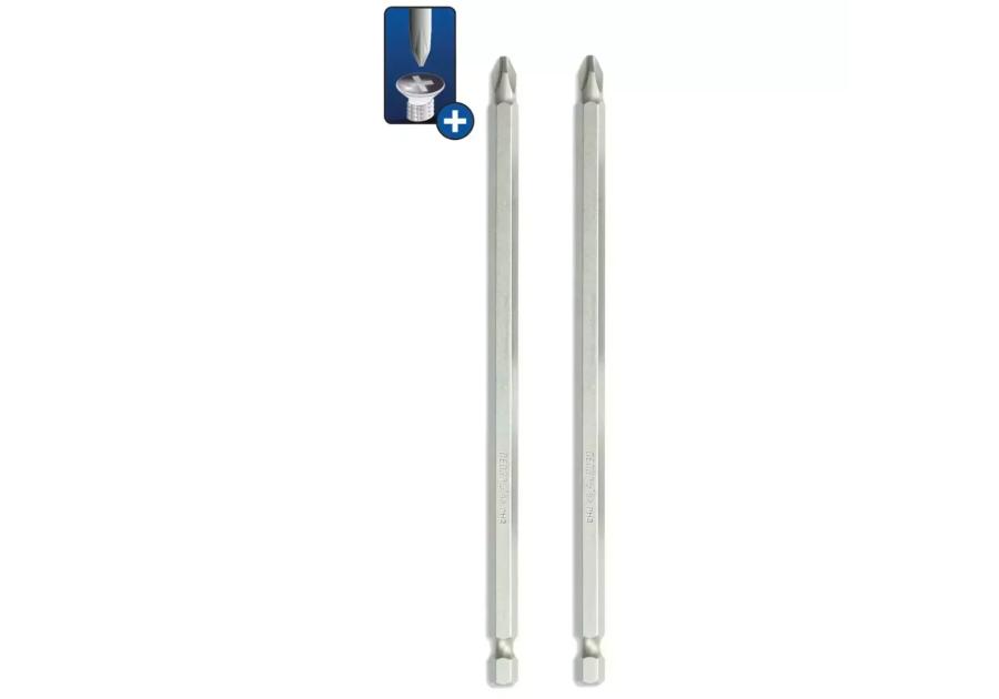 Zdjęcie: Końcówki wkrętakowe Phillips PH2x50 mm 2 szt. bister DEDRA