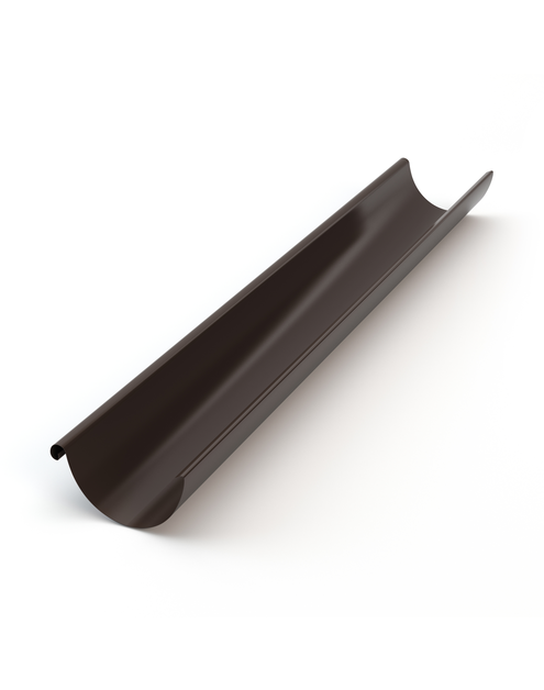 Zdjęcie: Rynna dachowa 125 mm - 4 m StalGam ciemny brąz GAMRAT