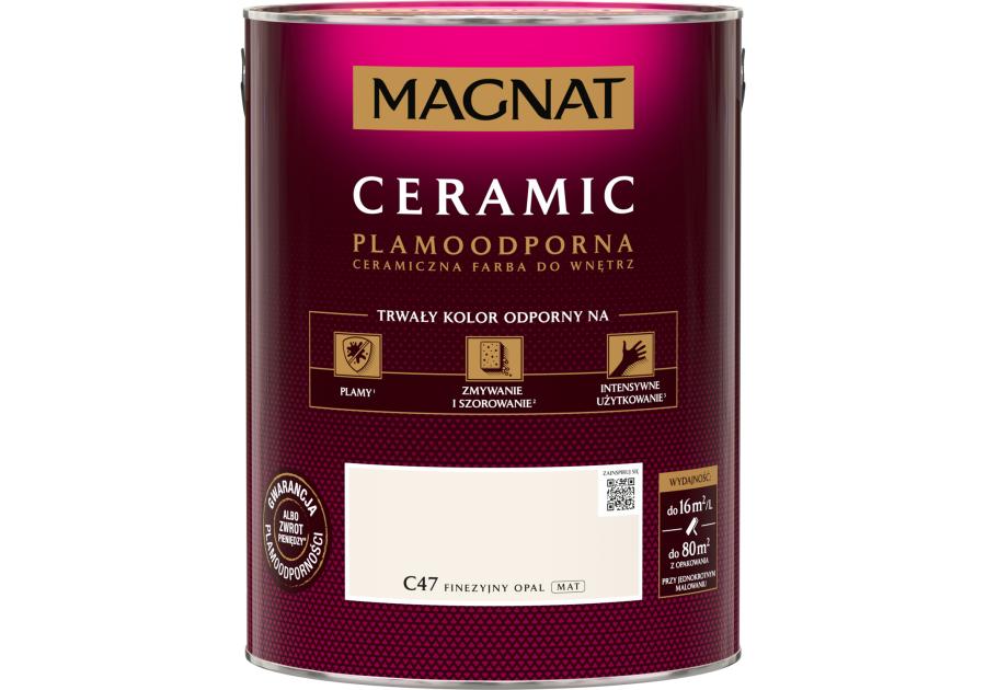 Zdjęcie: Farba Ceramic finezyjny opal C47 5L MAGNAT