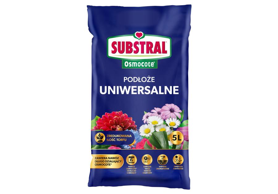 Zdjęcie: Gotowe podłoże Osmocote Uniwersalne 5 L SUBSTRAL