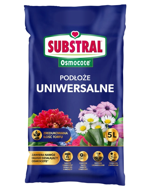 Zdjęcie: Gotowe podłoże Osmocote Uniwersalne 5 L SUBSTRAL
