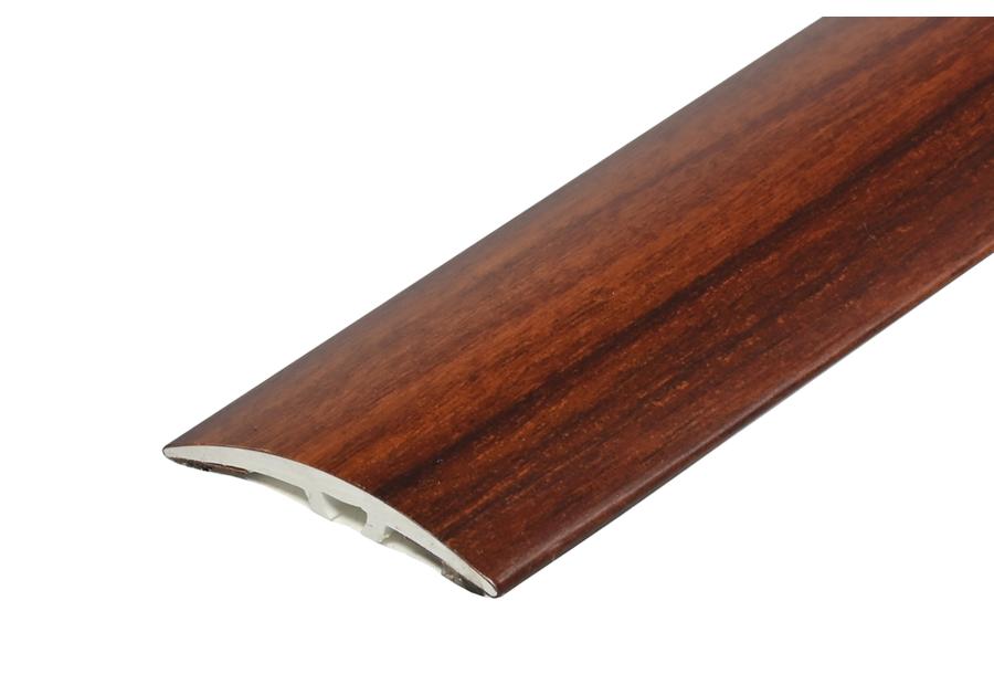 Zdjęcie: Kształtownik PVC wcisk szeroki 40 mm 2w1 L= 0,90 m Orzech okleina mat CEZAR