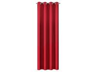 Zdjęcie: Zasłona gotowa Rita 140x250 cm czerwony EUROFIRANY