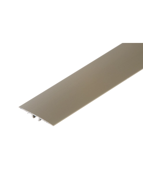 Zdjęcie: Listwa ochronna AL wcisk płaski 35 mm 5w1 klejona L= 1,86 m Szampan anoda mat CEZAR