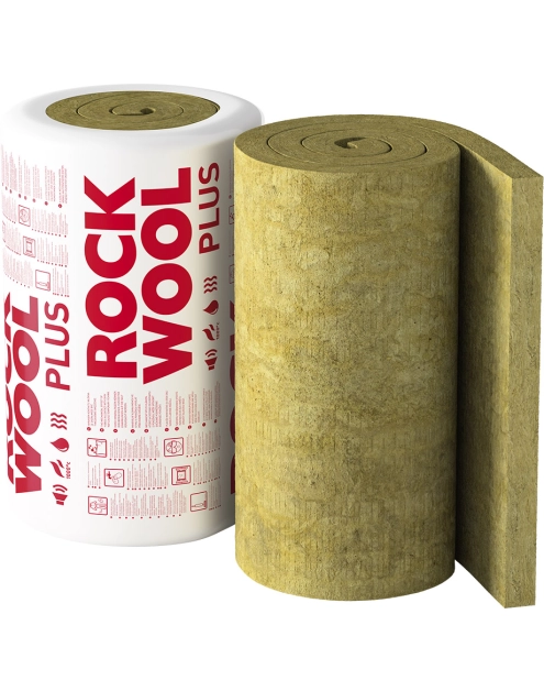Zdjęcie: Mata z wełny skalnej Megarock Plus 100x6000x1000 mm ROCKWOOL