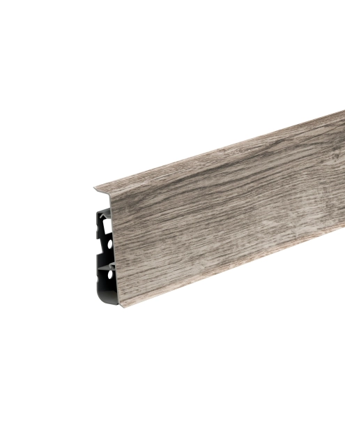 Zdjęcie: Listwa przypodłogowa PVC Hi Line Prestige 2,2x7,5 cm 2,50 m Dąb Richmond Mat CEZAR
