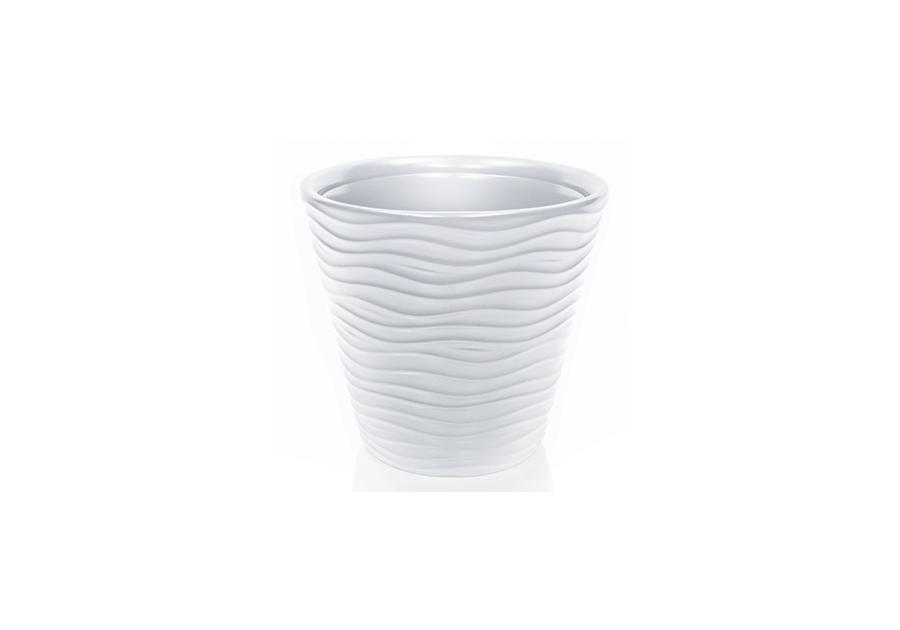 Zdjęcie: Doniczka Wave biały 35 cm PROPERPLAST