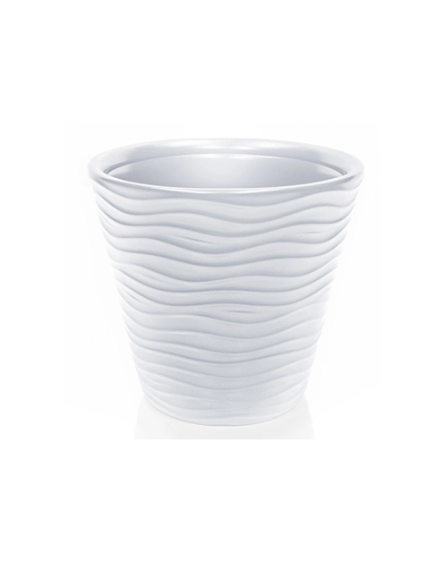 Zdjęcie: Doniczka Wave biały 35 cm PROPERPLAST