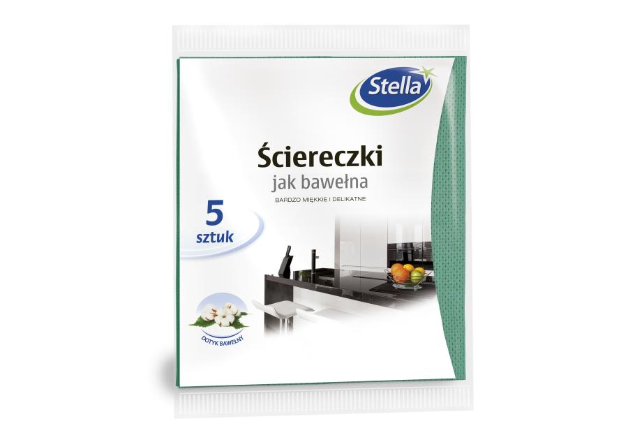 Zdjęcie: Ściereczka jak bawełna 5 szt. STELLA