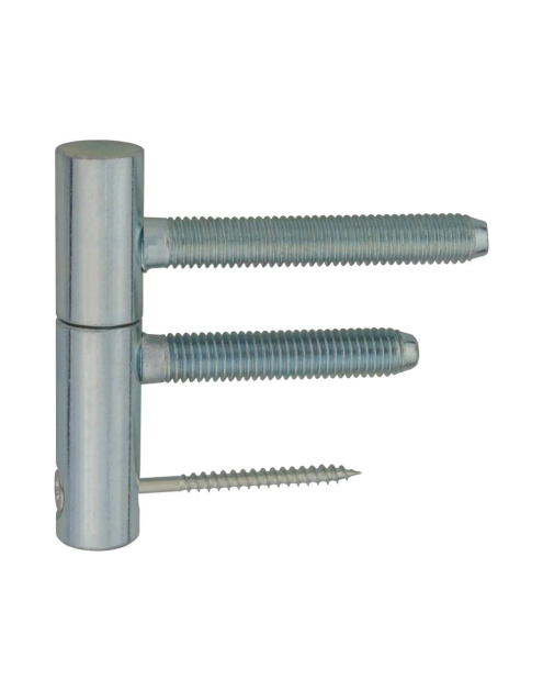 Zdjęcie: Zawias 13,5x60 mm ze stabilizacja ocynk biały METRO