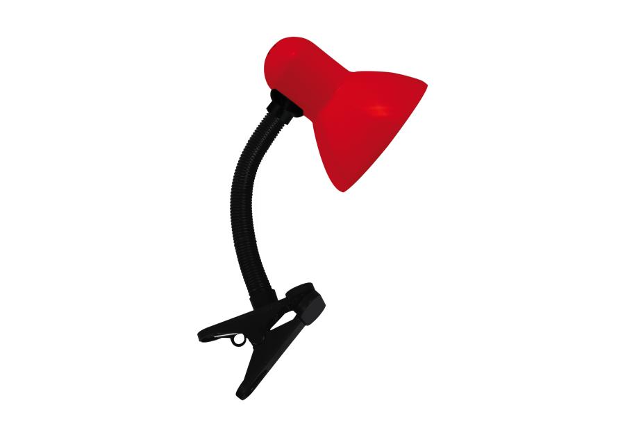 Zdjęcie: Lampka biurkowa Tola E27 Red Clip STRUHM