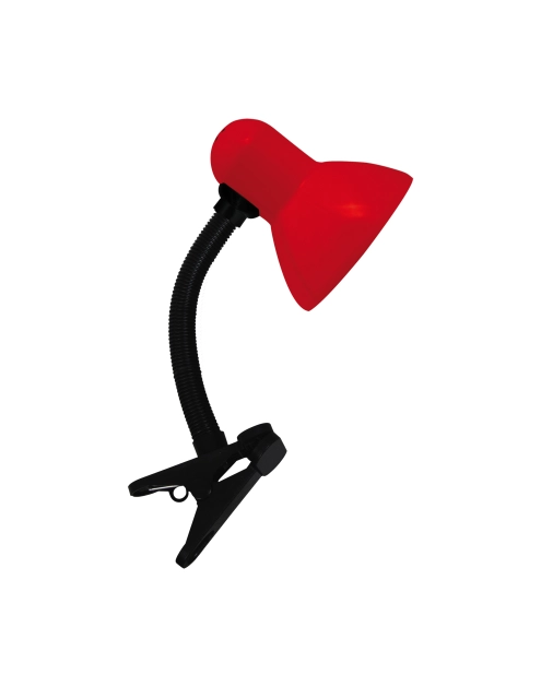 Zdjęcie: Lampka biurkowa Tola E27 Red Clip STRUHM