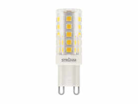 Lampa z diodami SMD LED Bob G9 4 W CW barwa zimnobiała 4 W STRUHM