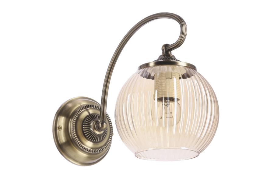 Zdjęcie: Kinkiet Tores 1x60 W E27 stare złoto+bursztynowy CANDELLUX