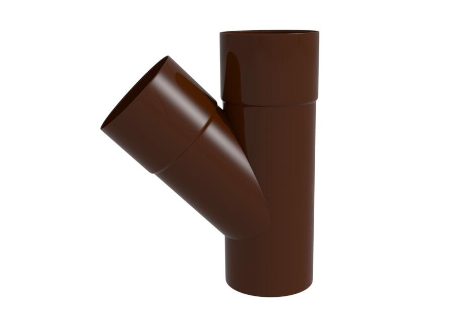 Zdjęcie: Trójnik 45 fi 80 brąz SCALA