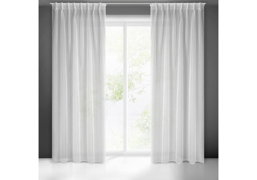 Zdjęcie: Firana gotowa Simone na taśmie 140 x 300 cm biały EUROFIRANY