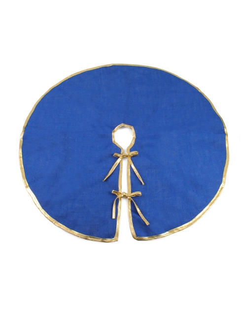 Zdjęcie: Sukienka z juty pod choinkę 90 cm niebieska TIN TOURS