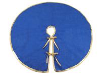 Zdjęcie: Sukienka z juty pod choinkę 90 cm niebieska TIN TOURS