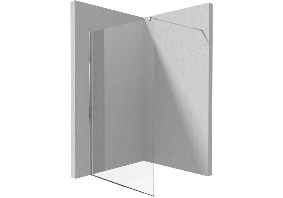 Zdjęcie: Ścianka prysznicowa walk-in systemu Kerria Plus 120 cm Kerria Plus chrom DEANTE