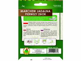 Marchew jadalna Pierwszy Zbiór 6 m taśma PNOS