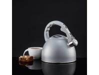Zdjęcie: Czajnik z gwizdkiem Gris 2,5 L szary AMBITION