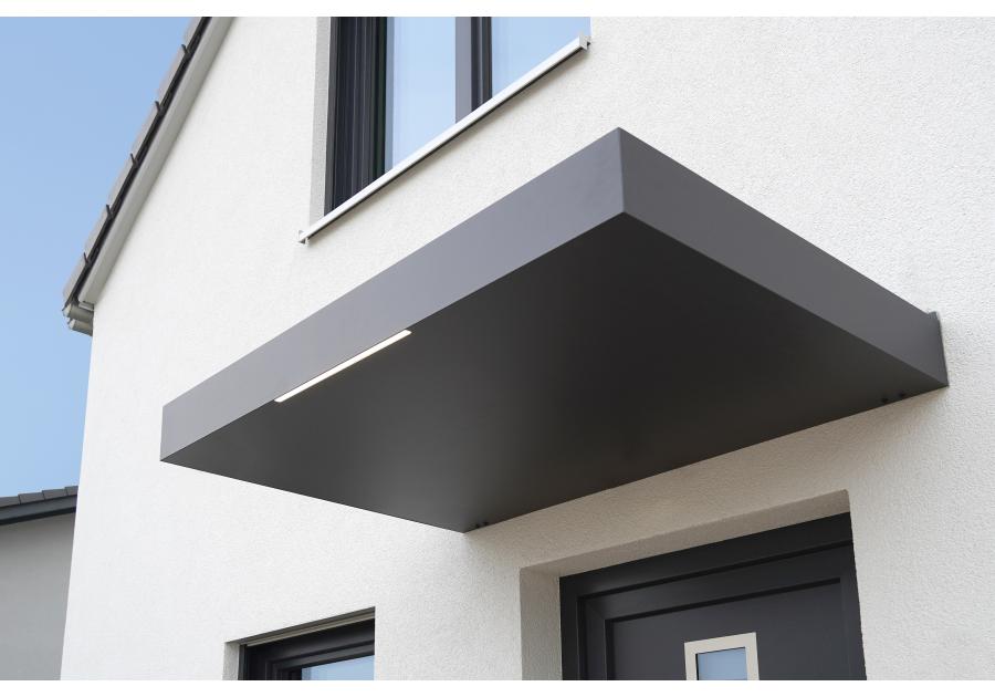 Zdjęcie: Zadaszenie BS 160 UP antracyt 1600x900x145 mm GUTTA