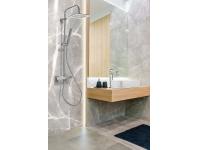 Zdjęcie: Wysoka bateria umywalkowa Nyks chrom INVENA