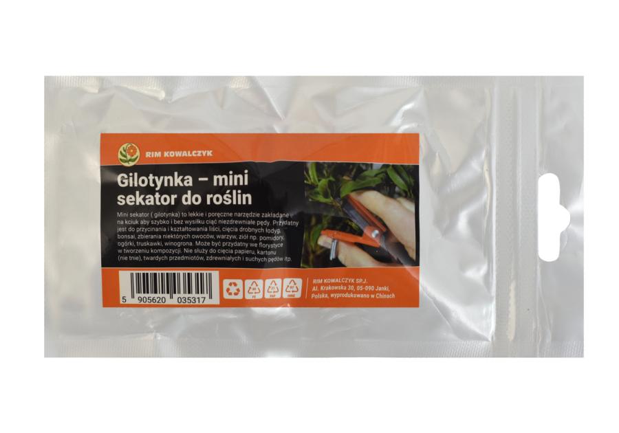 Zdjęcie: Sekator-gilotynka do roślin mini RIM KOWALCZYK