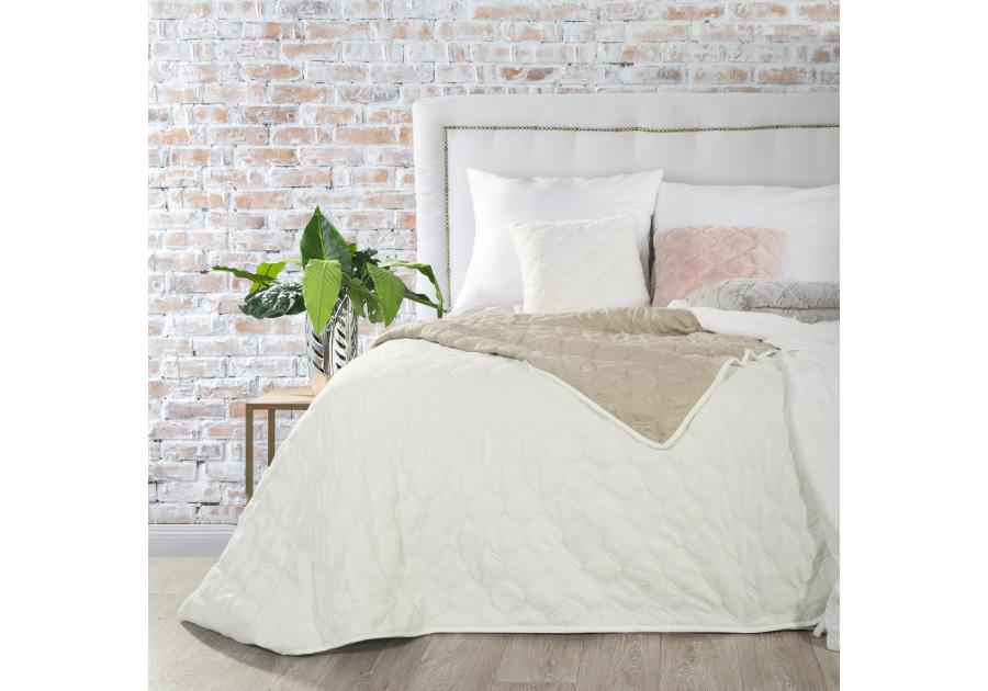 Zdjęcie: Narzuta Megi 200x220 cm kremowo-beżowo EUROFIRANY