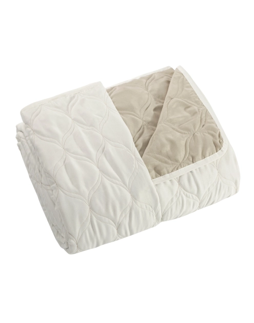 Zdjęcie: Narzuta Megi 200x220 cm kremowo-beżowo EUROFIRANY