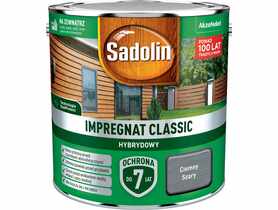 Impregnat ochronno-dekoracyjny hybrydowy Classic 2,5 L ciemny szary SADOLIN