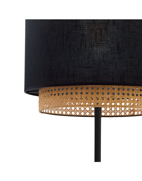 Zdjęcie: Lampa podłogowa Boho black 1 x E27 5568 TK LIGHTING