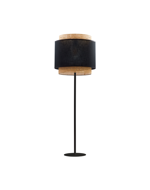 Zdjęcie: Lampa podłogowa Boho black 1 x E27 5568 TK LIGHTING