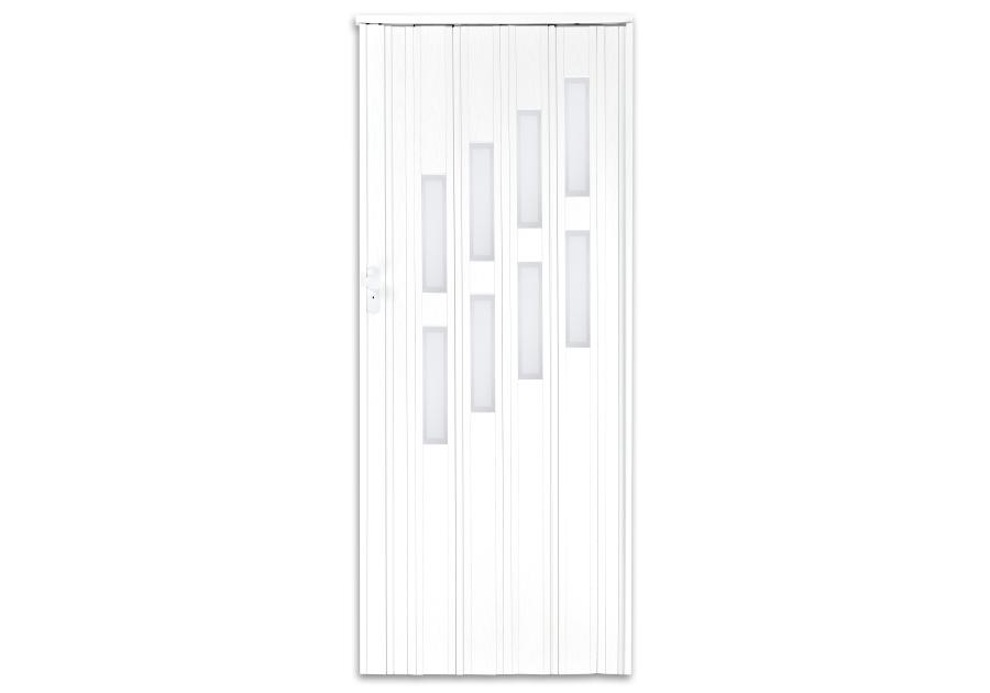 Zdjęcie: Drzwi harmonijkowe ST14A 86x202,5 cm biały STANDOM
