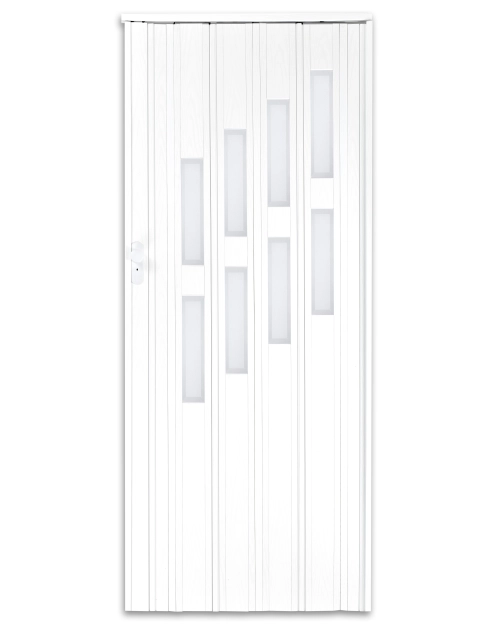Zdjęcie: Drzwi harmonijkowe ST14A 86x202,5 cm biały STANDOM