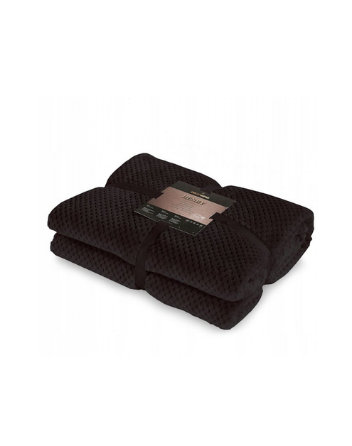 Zdjęcie: Koc Henry black 220x240 cm DECOKING