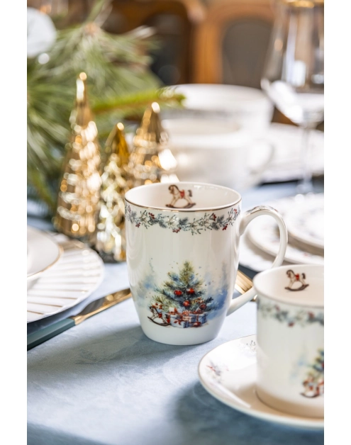 Zdjęcie: Kubek Magia Świąt baryłka 350 ml ALTOMDESIGN