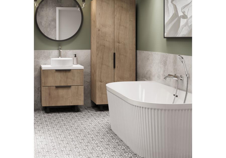 Zdjęcie: Bateria wannowa Kalitea chrom INVENA