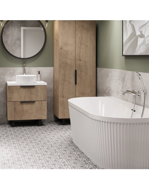 Zdjęcie: Bateria wannowa Kalitea chrom INVENA