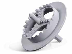 Frez do styropianu i wełny mineralnej KFS 63x23,5 mm plastikowy 1 szt. KOELNER