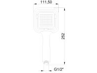 Zdjęcie: Słuchawka natryskowa Islay chrom INVENA