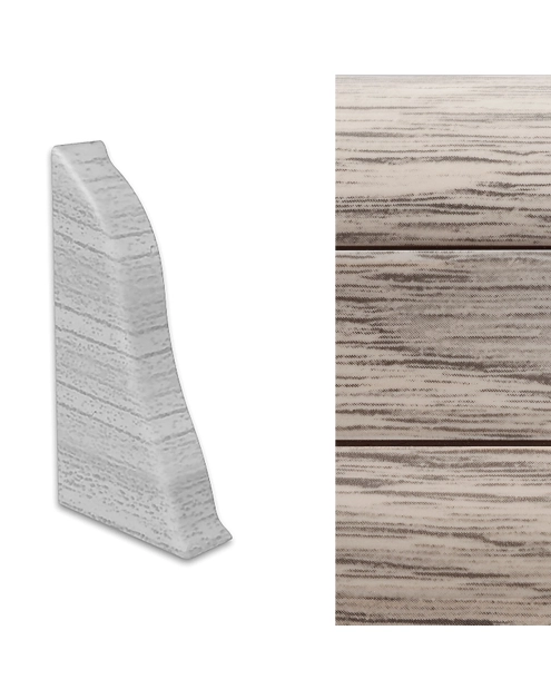 Zdjęcie: Zakończenie prawe do listwy LM55 2 szt. dąb sardinia ARBITON